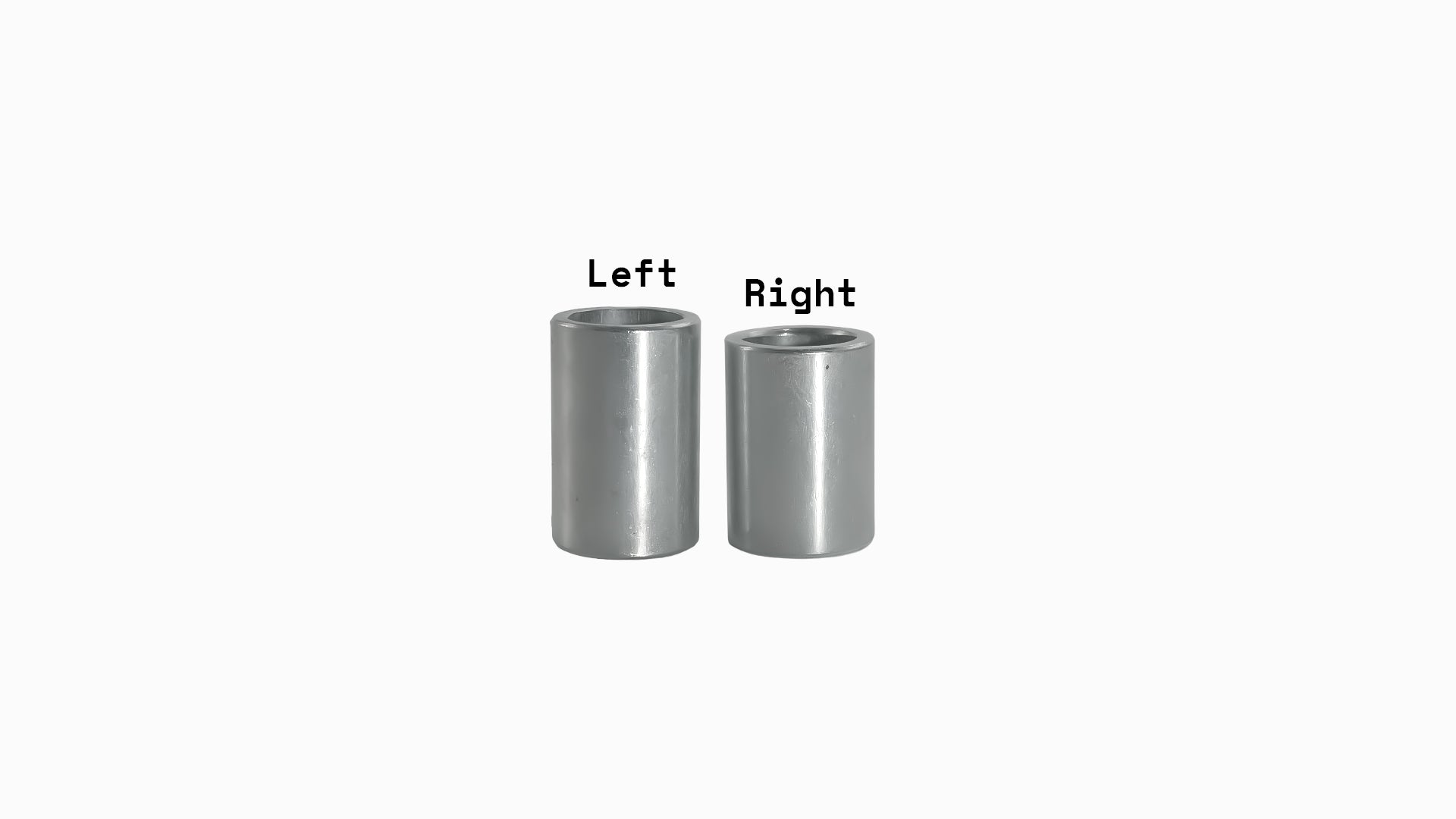 Phase I Rear Wheel Axle Spacers